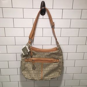 NWT Giani Bernini Annabelle Hobo Bag in Taupe